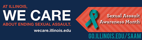 Sexual Assault Awareness Month poster image